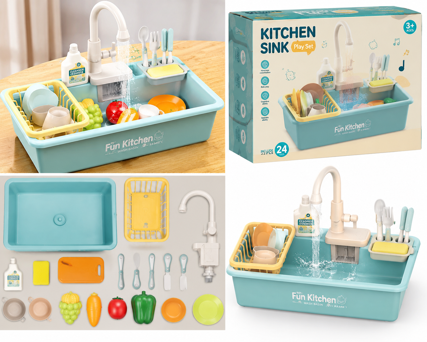 Kitchen Sink Toy Set